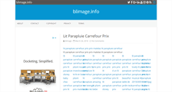 Desktop Screenshot of blimage.info
